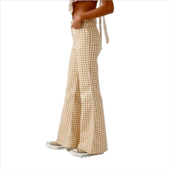 Wrangler Wanderer 622 Gingham Check Flare Pant - Picture 5 of 6